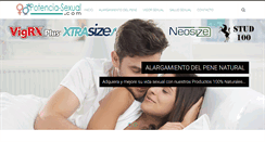 Desktop Screenshot of potencia-sexual.com